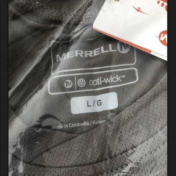 Men's MERRELL New With Tags. Barefoot Tee SZ Large - Picture 7 of 11